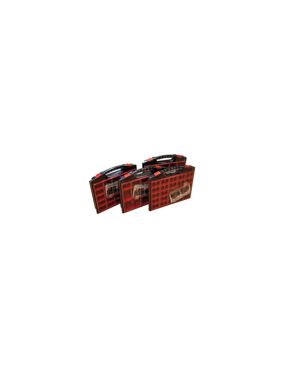 Tayg - Boîte De Rangement - 430 X 370 X 55 Mm - 50 Compartiments Amovibles