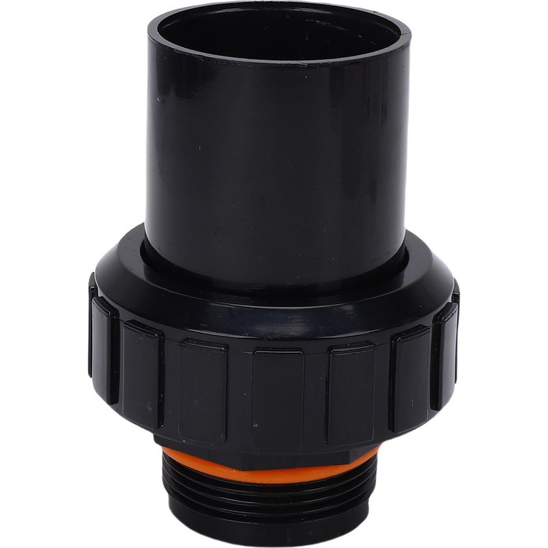 Pvc-adapter Für Sandfilter Und Poolpumpe 1,5 Zoll G1-1/2 – Schwarze Dichtung Mit Gewinde Und Wasserdichter Dichtung
