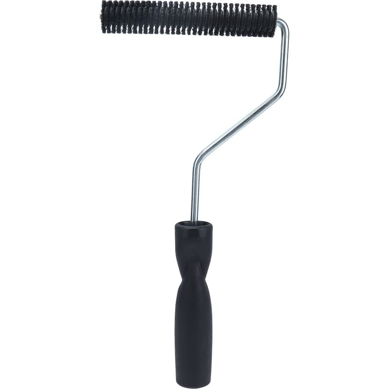 Glasfaserrolle Zum Laminieren Und Entgasen, 22 X 125 Mm Durchmesser, Ergonomischer Holzgriff, Aluminium Und Naturfasern – Glasfaserzubehör