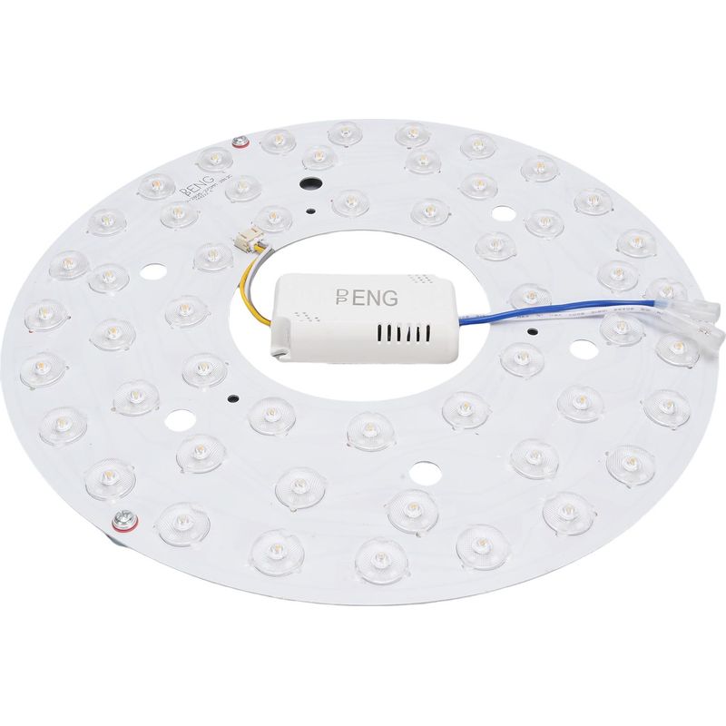 [ersatz-deckenleuchte Für Ventilatoren] [wiederaufladbare Led-deckenleuchte Für Ventilatoren] 270 Mm, Magnetisch, 3-farben-lichtfarbe (3000 K/4200 K/6500 K), Dimmbar, 24 W