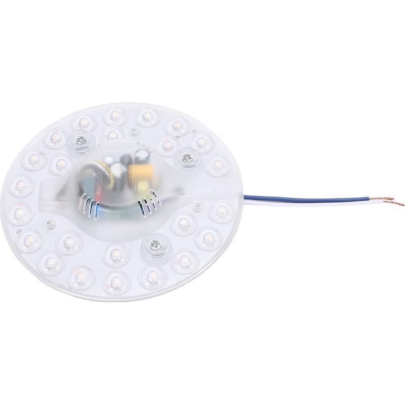 Led-lüftung [led-lichtpanel Für Deckenventilator] 4,9-zoll-pc-modell, 3-farben-temperaturanzeige
