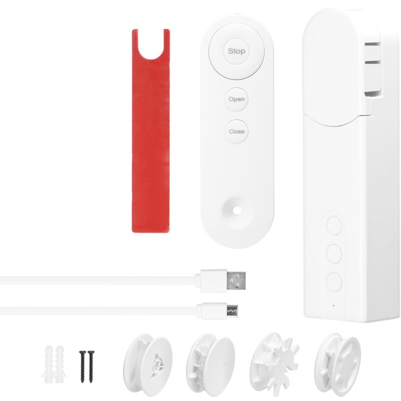 Tuya Zigbee Smart-vorhangmotor Mit Temperaturregelung Und Timer Für Elektrische Rollos