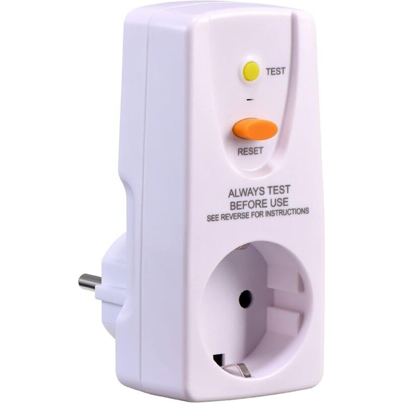 16 A 220-250 V 10 Ma Zwischensteckdose (fi) Zum Schutz Vor Elektrischem Schlag