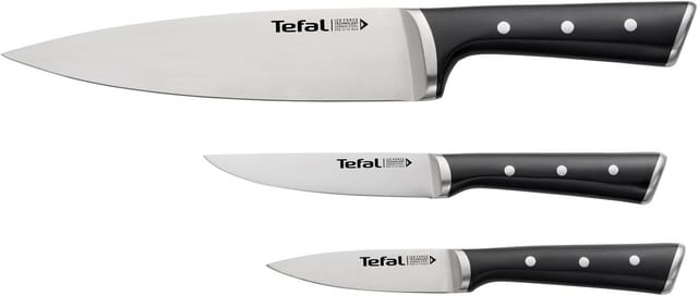 Tefal Ice Force Set 3pcs Pairing- Utility- Chef Knife