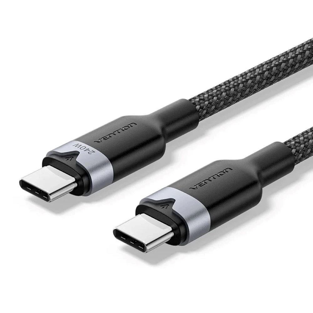 Kabel Usb-c Do Usb-c 2.0 Pd 3.1 Vention 5a 240w 1m Czarny