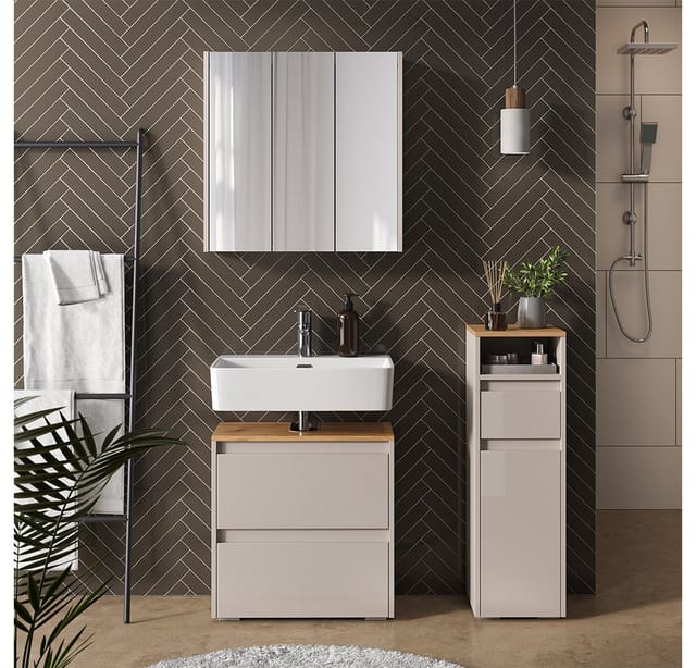 Badmöbel-set Majest, Cashmere, 3-teilig, Vicco