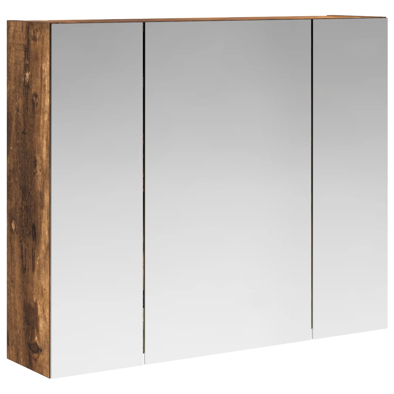 Badezimmerspiegelschrank Räuchereiche 60 X 14,5 X 50 Cm Vidaxl