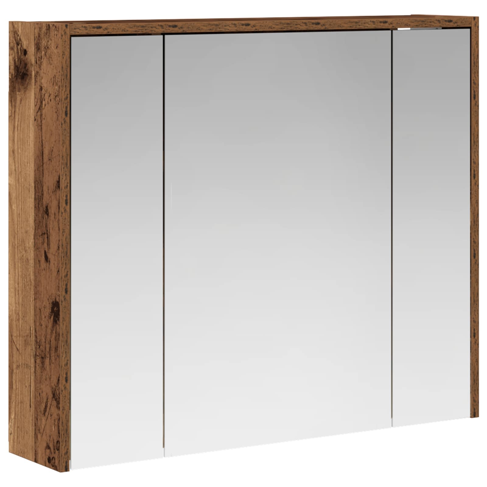 Badezimmerspiegelschrank Altholz 73,5 X 16 X 62,5 Cm Vidaxl