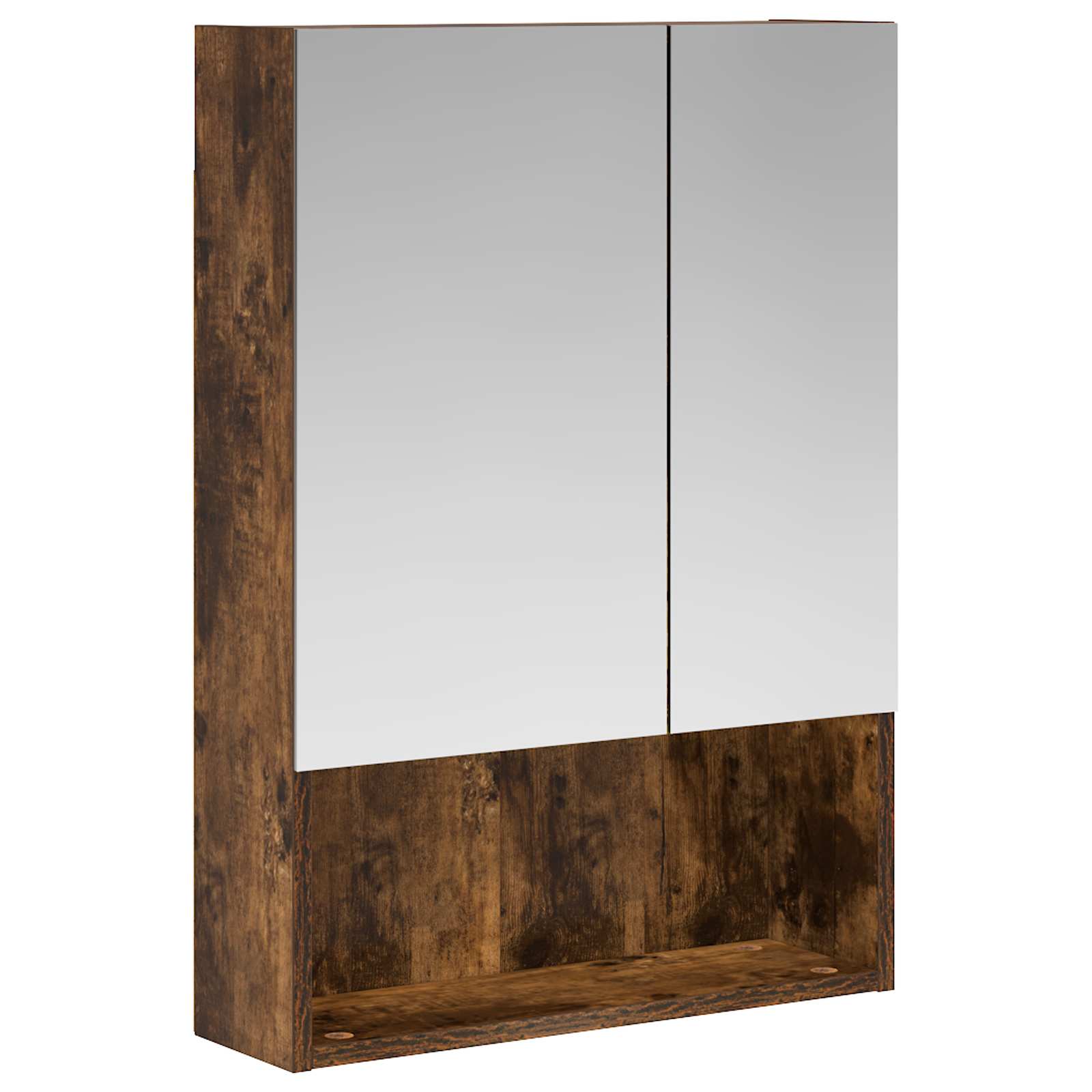 Badezimmerspiegelschrank Räuchereiche 50 X 14,5 X 70 Cm Vidaxl