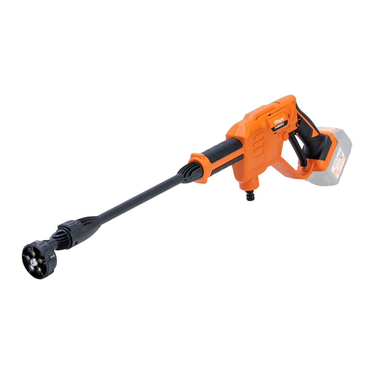 Villager Vhp 2420 Karosserie-hochdruckreiniger, 18 V, 24 Bar, 2 L/min