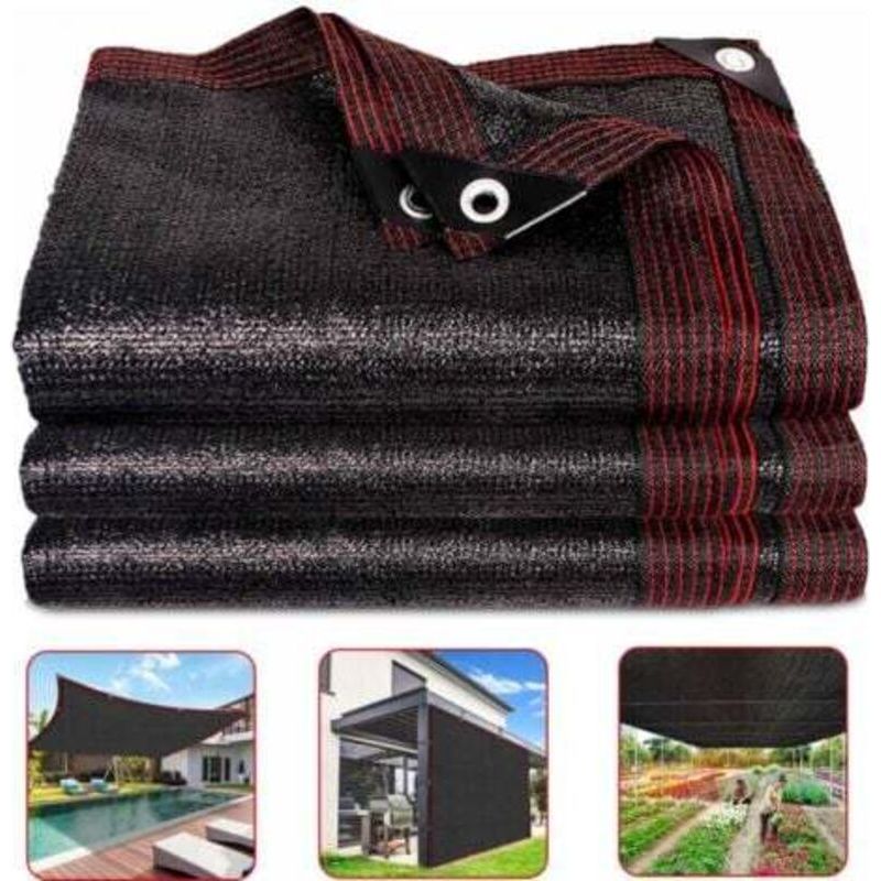 X 4 M Schattiernetz – Hdpe-polyethylengewebe, 85 % Uv-beständig, Winddicht, Für Gewächshaus, Garten, Pergola Oder Terrasse