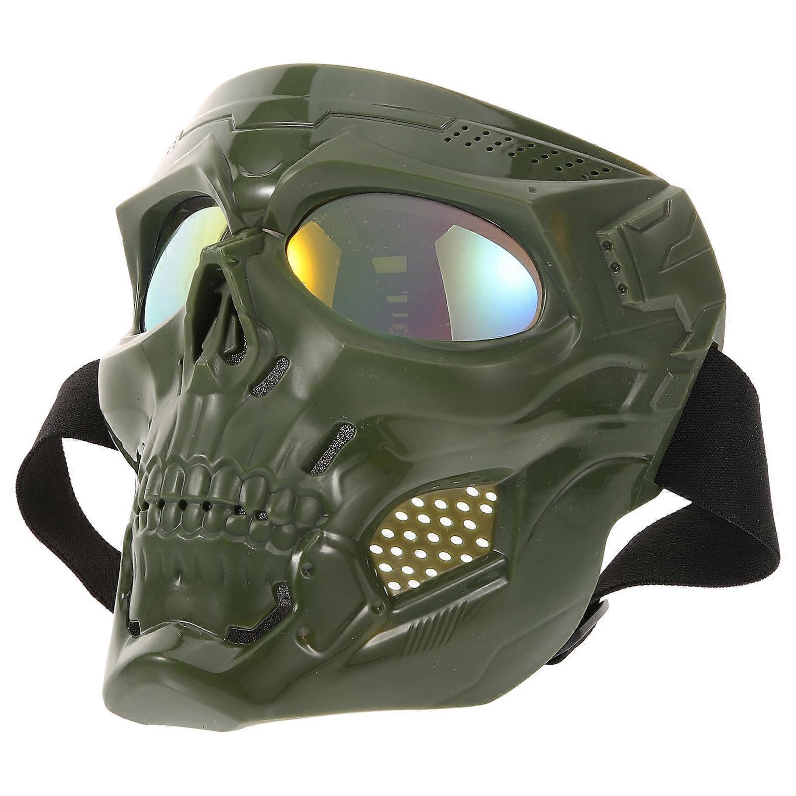 Motorradbrille, Motorradbekleidung, Totenkopfhelm, Totenkopfmaske, Motorradzubehör-18.00x18.00x14.00cm