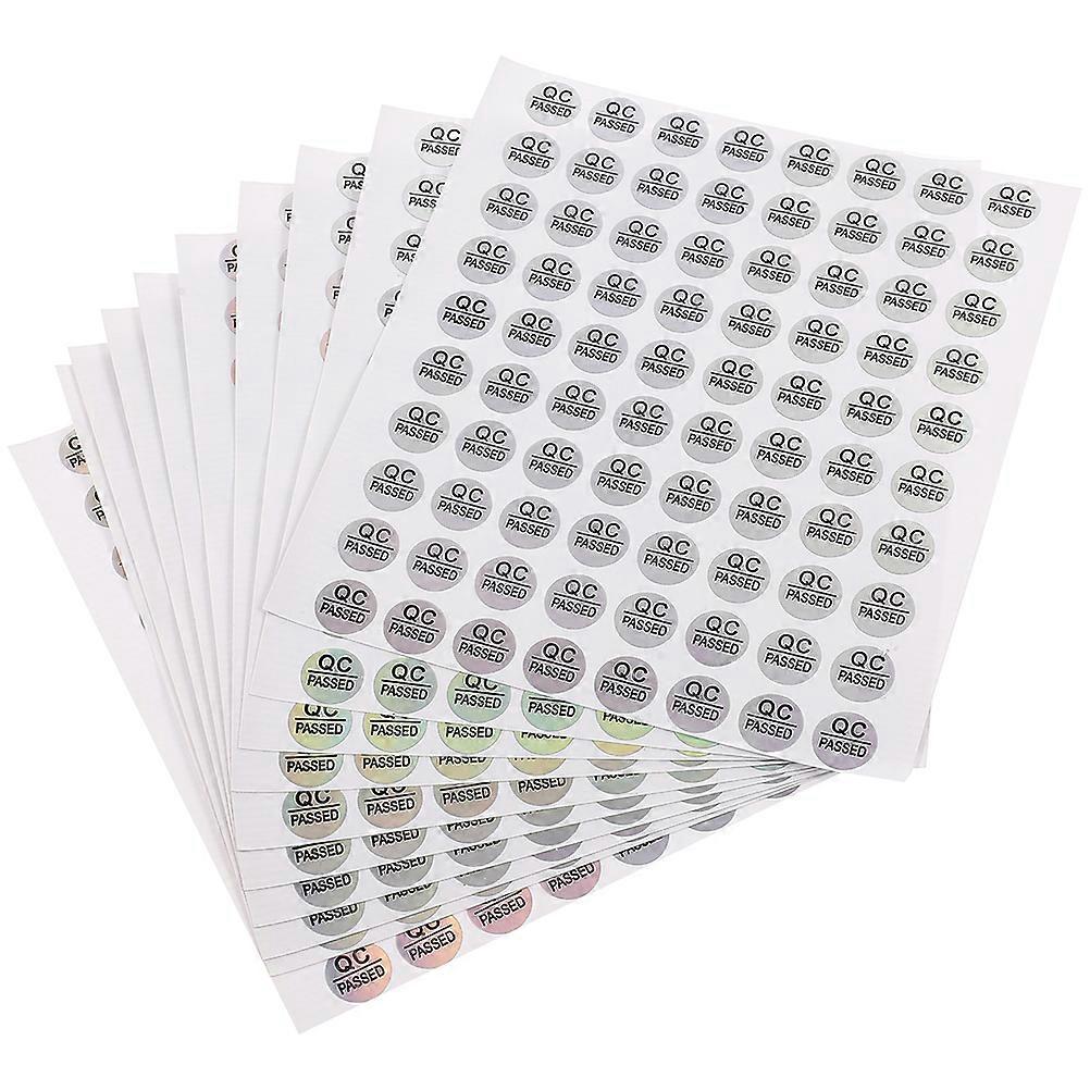 1600 Stück Selbstklebende, Qualitätsgeprüfte Etiketten Für Lager Und Heimwerkerbedarf-1x1cm