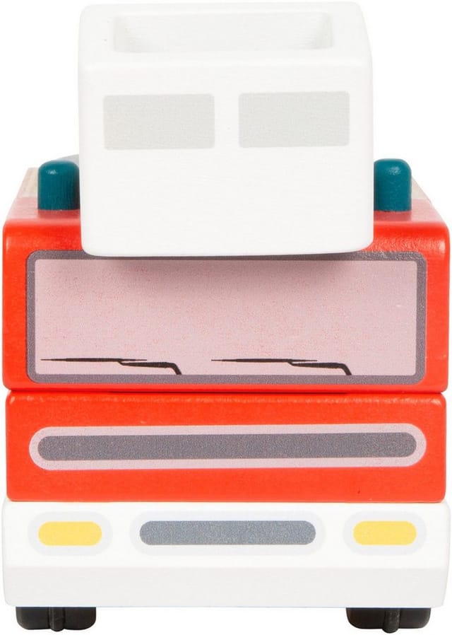 Small Foot - Wooden Fire Truck with Rotating Ladde