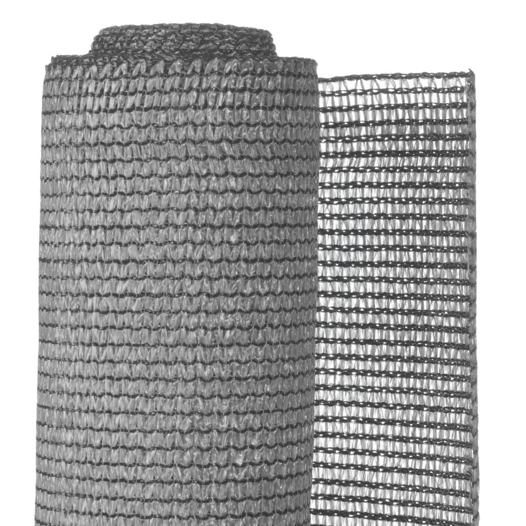 Prolenta Premium Garten-sichtschutz Zaunblende Pe 1×3 M Grau
