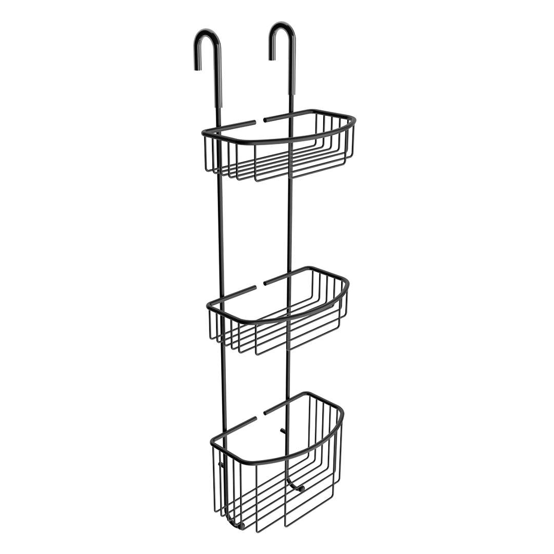Nimco Trend - Duschablage, Mattschwarz Trc 03-90