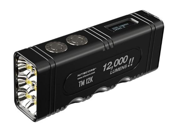 Nitecore Tm12k Tragbare Lampe Schwarz 12000 Lumen Leistungsstark