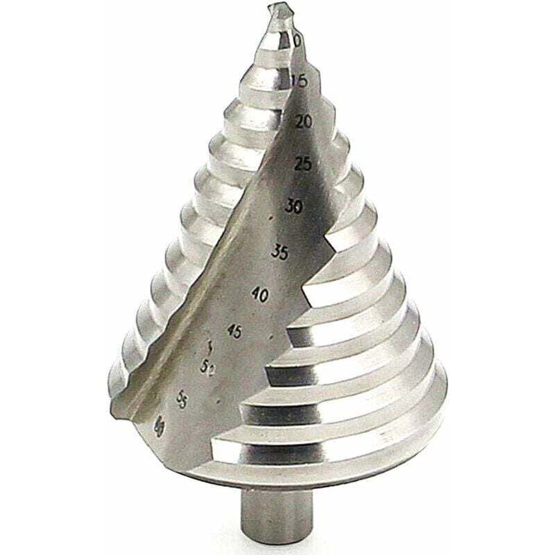 Spiralbohrer-set 6-60 Mm Für Metall, Holz Und Kunststoff - Kompatibel Mit Hss-kegelbohrern.