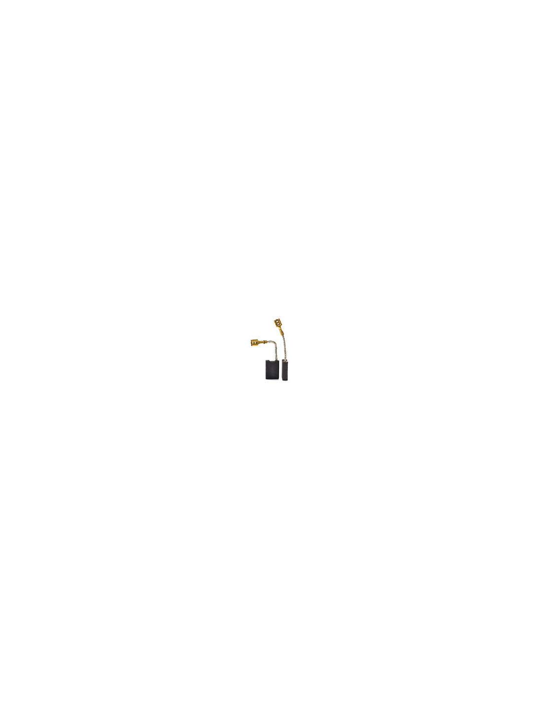 Jeu De 2 Charbons Adaptable Pour Bosch. Dimensions: 6,3 X 16 X 26mm.
