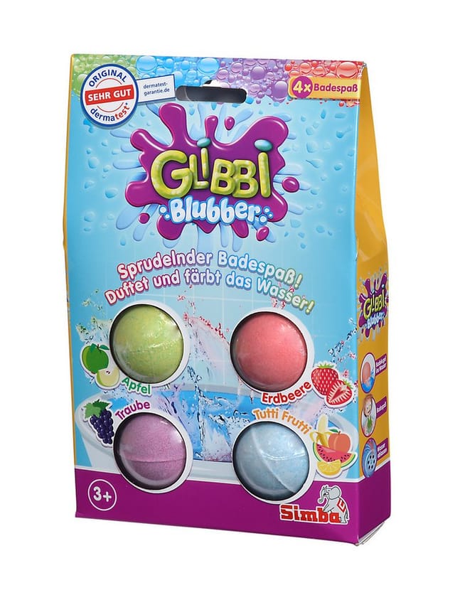 Glibbi - Bath Bombs 4 pcs.