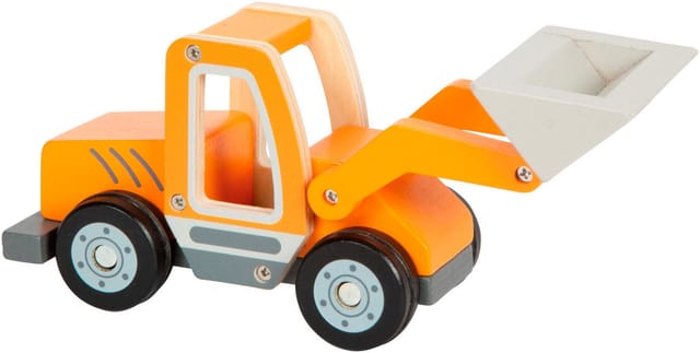 Small Foot - Wooden Wheel Loader with Shovel