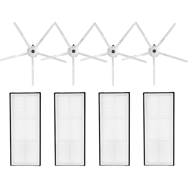 Set Mit 8 Ersatzteilen Für Den Xiaomi Roborock S7 / T7s Plus Staubsauger
