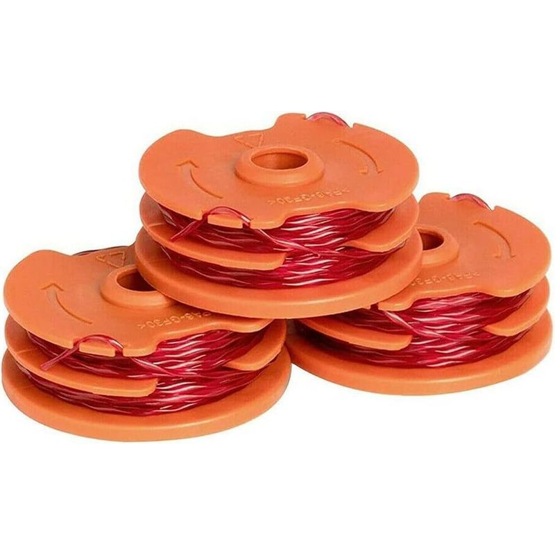 3er-pack Wx100 Trimmerfadenspulen Für Mcgregor Met6032, Met4530, Met3525 Und Worx Wg119e Freischneider