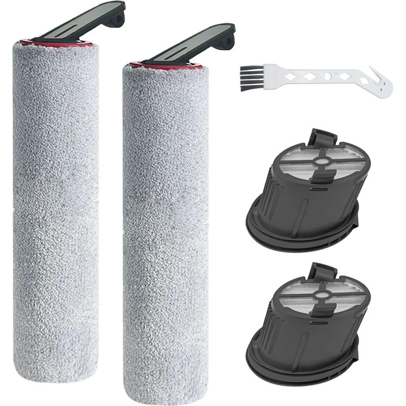 Mova X4 Pro 5-teiliges Set: 2 Walzenbürsten, 2 Hepa-filter, 1 Reinigungsbürste
