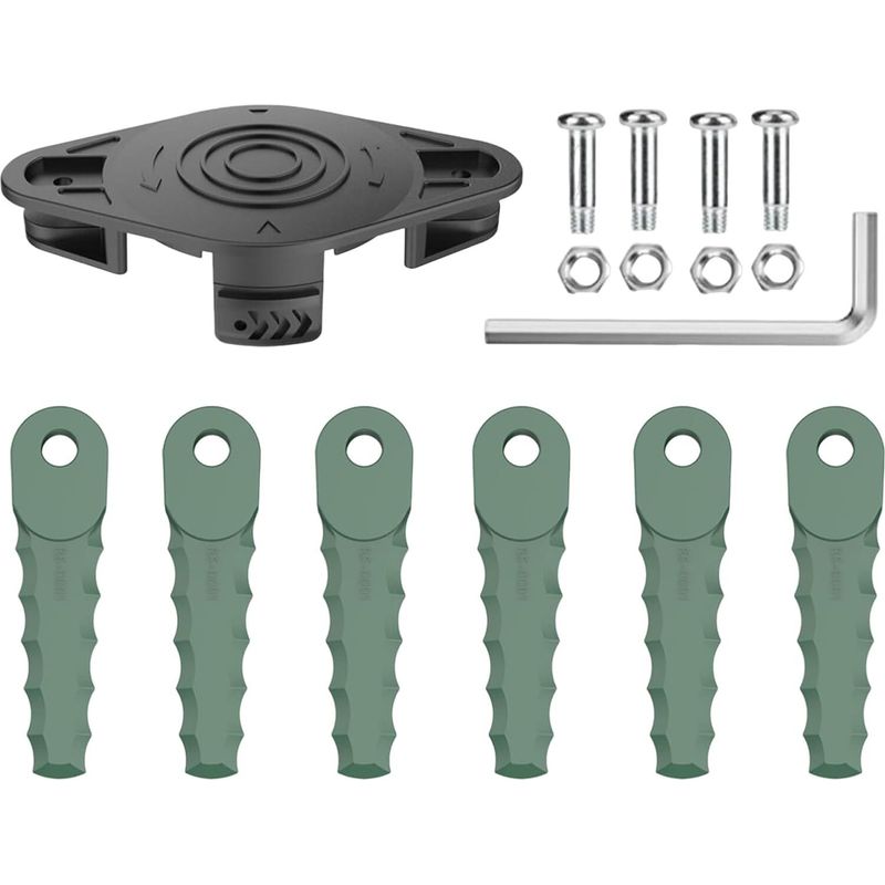 Ersatzmesserköpfe Für Parkside Prta20-li A1-ian 311046 Rasentrimmer
