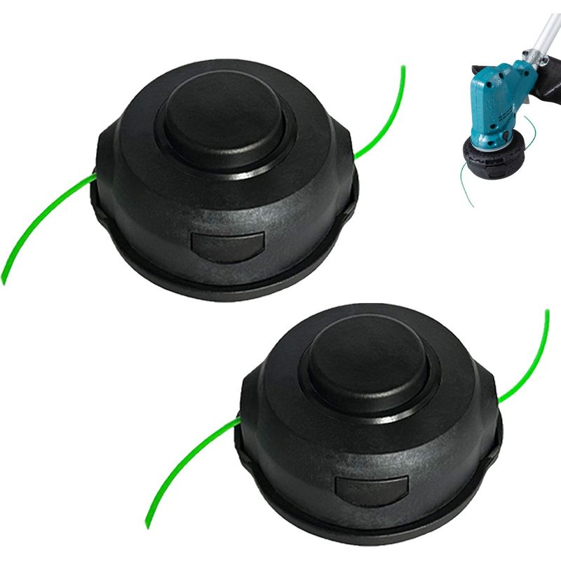 Packung Mit 2 Schneidköpfen 198893-8 Für Makita Dur191l/uj - M10x1,25