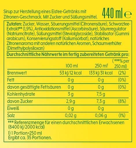 Sodastream Lipton Ice Tea Lemon