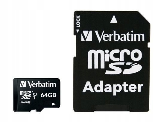Verbatim 64gb Sd Micro (sdxc) Klasse 10, 44084