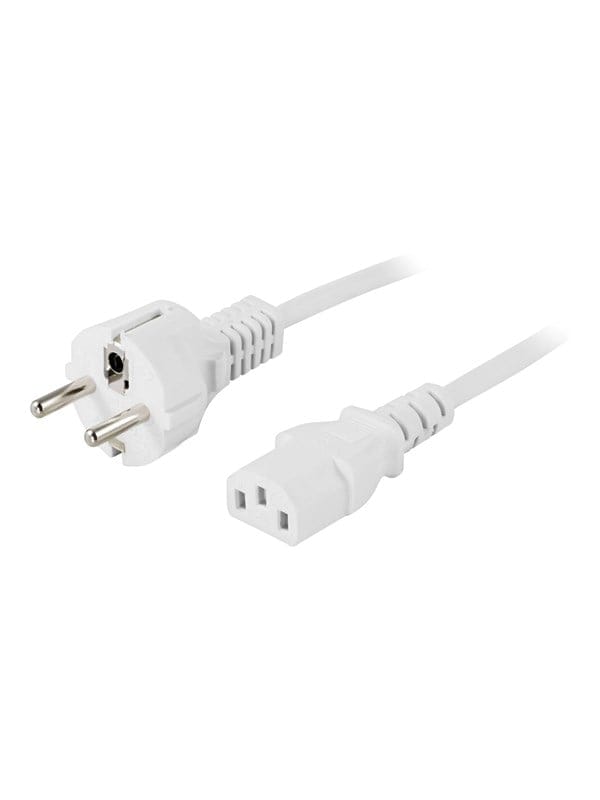 Deltaco Power Cable - 1 m