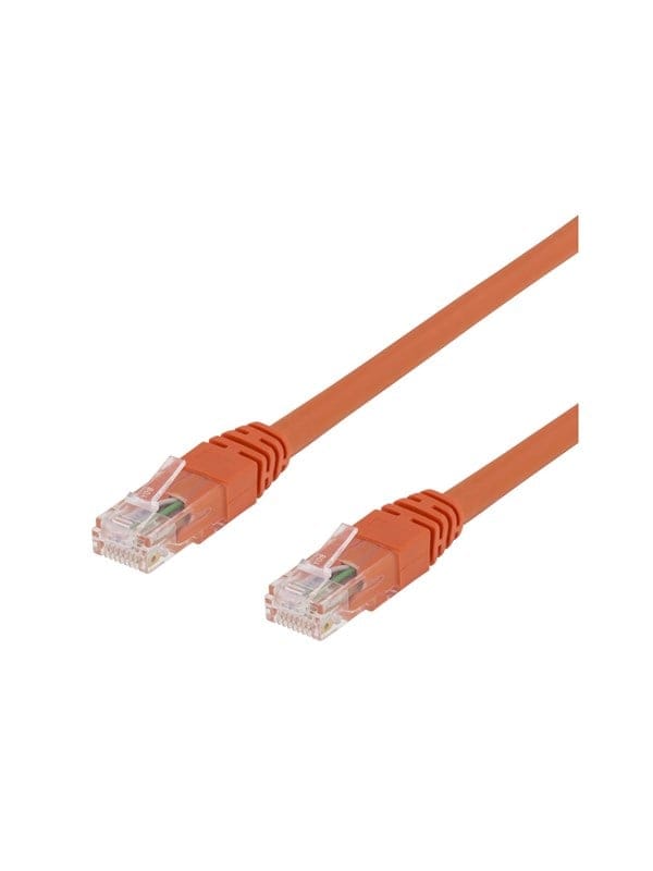 Deltaco LAN CAT 6 - UTP - Orange - 15 meter