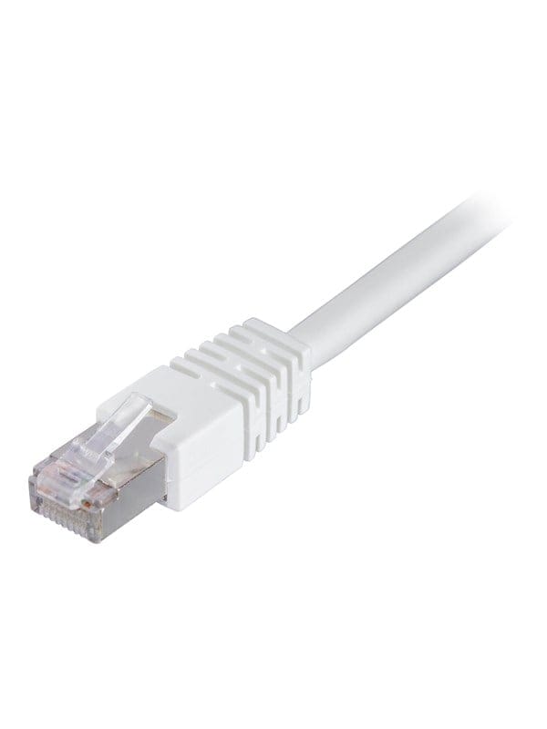 Deltaco STP-635V - patch cable - 35 m - white - Weiß - 35m