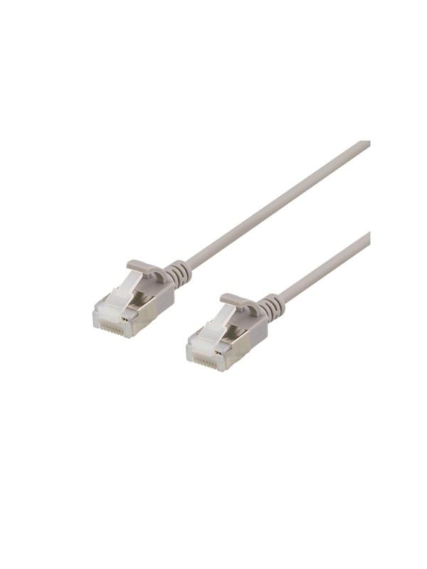 Deltaco network cable - 3 m - grey - Grau - 3m