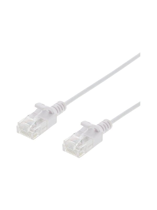 Deltaco patch cable - 1.5 m - white - Weiß - 1meter