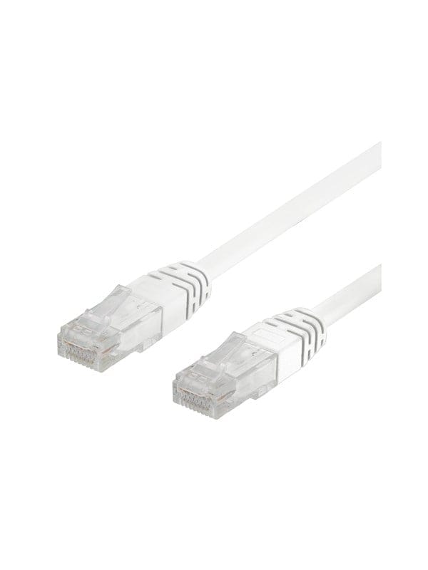 Deltaco LAN - CAT 6 - UTP - Weiß - 0.5m