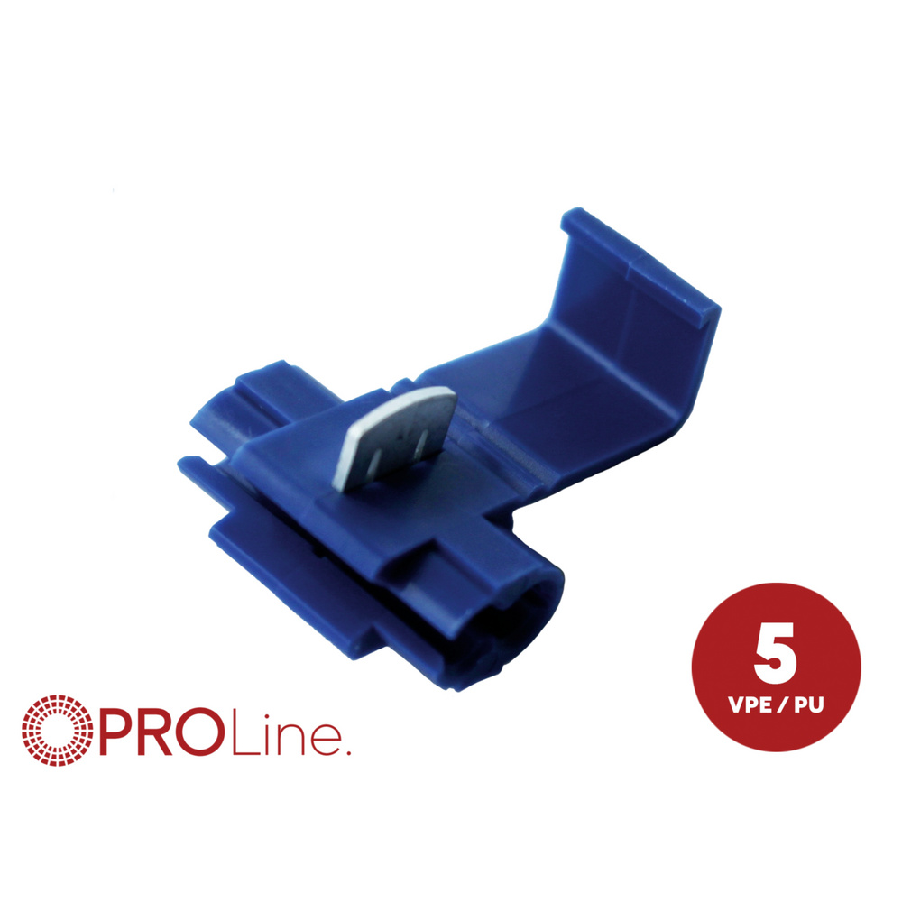 Acv 342501-5-p Abzweigverbinder Flexibel: - Starr: - 1 St. Blau Piece