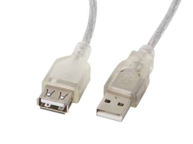 Lanberg - USB extension cable - USB to USB Type B - 1.8 m
