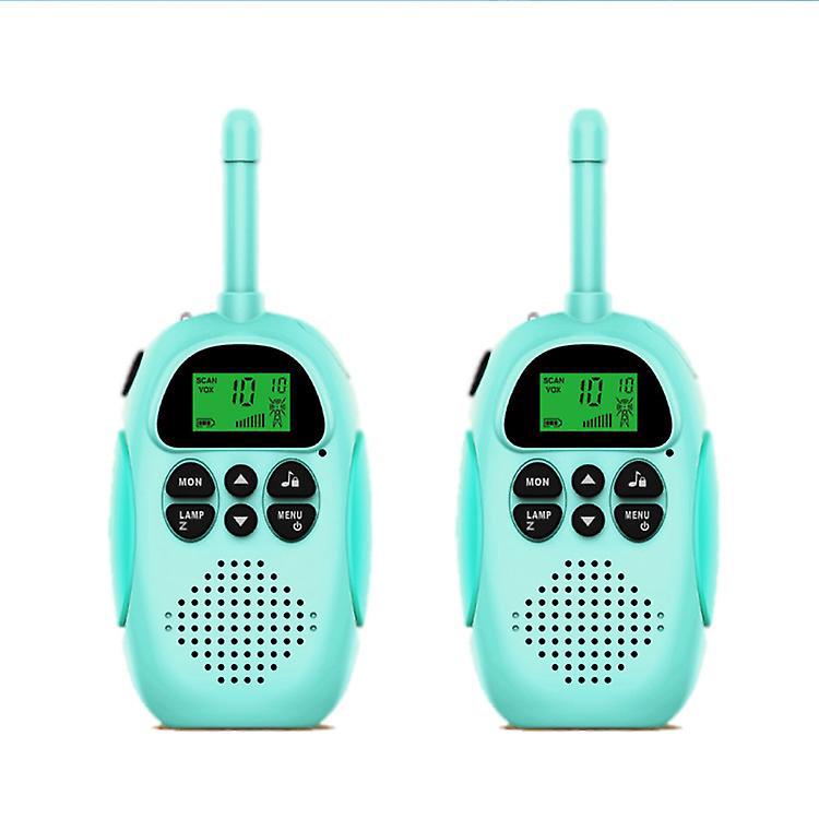 Wiederaufladbare Walkie-talkies Im 2er-pack (blau), Reichweite 3 Km, Mit Lcd-taschenlampe, Ideales Spielzeug Für Jungen Von 3-12 Jahren