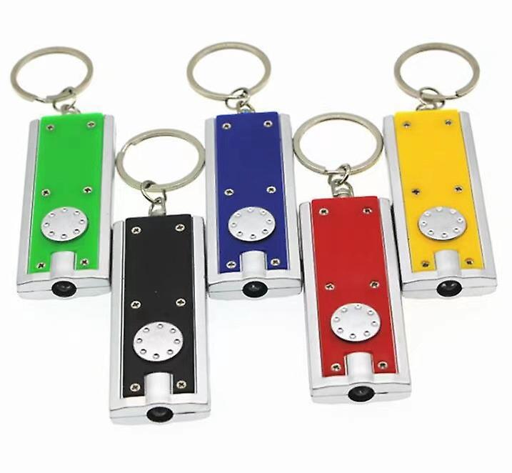 Mini-led-schlüsselanhänger, Winzige Taschenlampe Für Hundehalsbänder In Verschiedenen Farben, Tragbare Schlüsselanhänger-taschenlampe