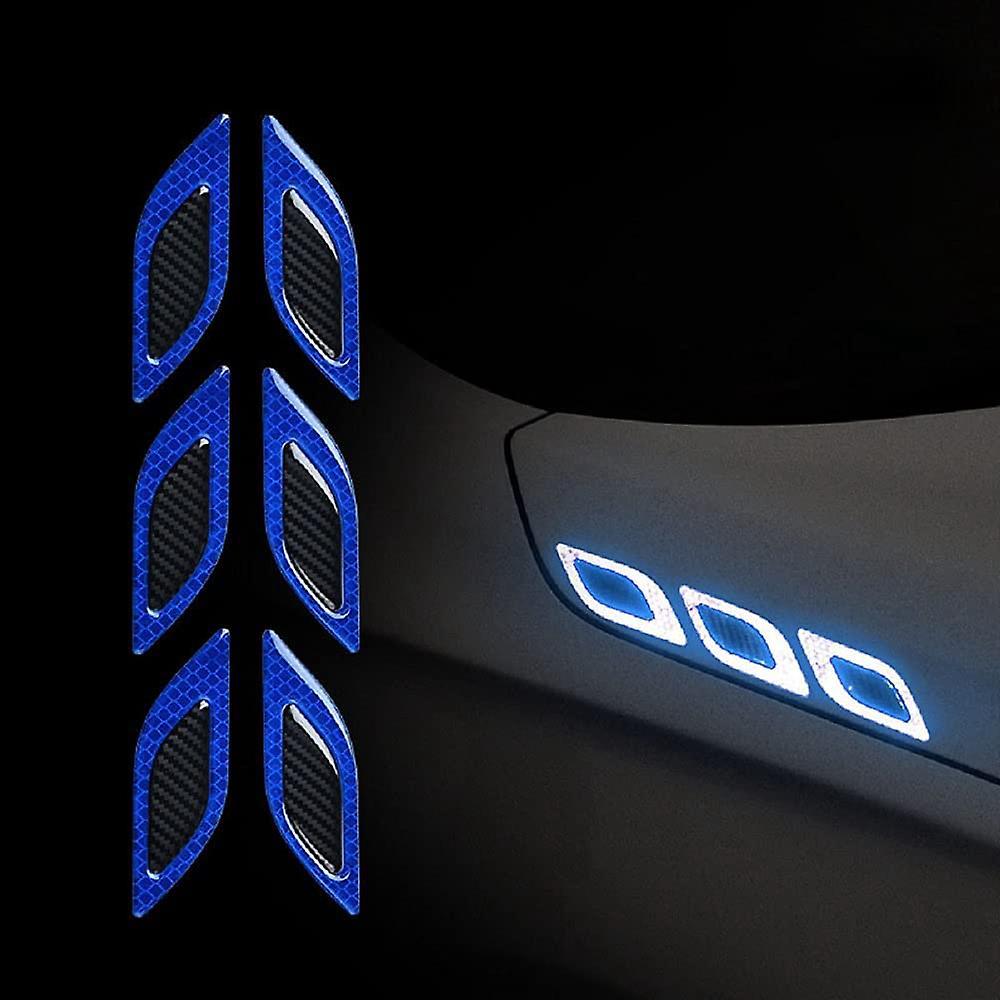6 Autoaufkleber Zur Dekoration – Reflektierende Sicherheitswarnaufkleber – Individuelle Aufkleber Für Alle Modelle