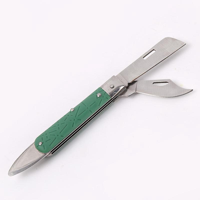2-teiliges Klapp-veredelungsmesser, Veredelungsmesser, Gartenmesser, Klapp-schnitt-veredelungsmesser, Doppelklingen-veredelungsmesser, Gartenmesser