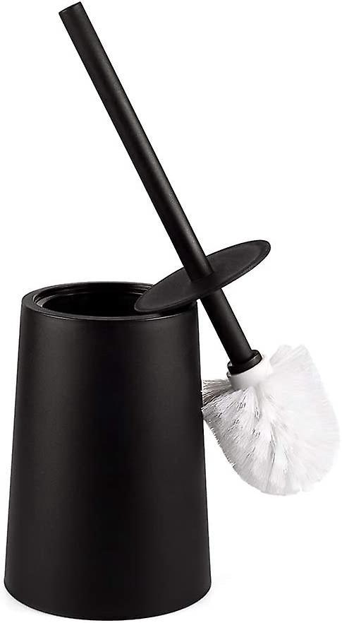 Mattschwarze Toilettenbürste, Schwarze Toilettenbürste Mit Deckel, Toilettenbürsten Und -halter, Langer Griff, Toilettenbürste Aus Kunststoff Fürs Badezimmer