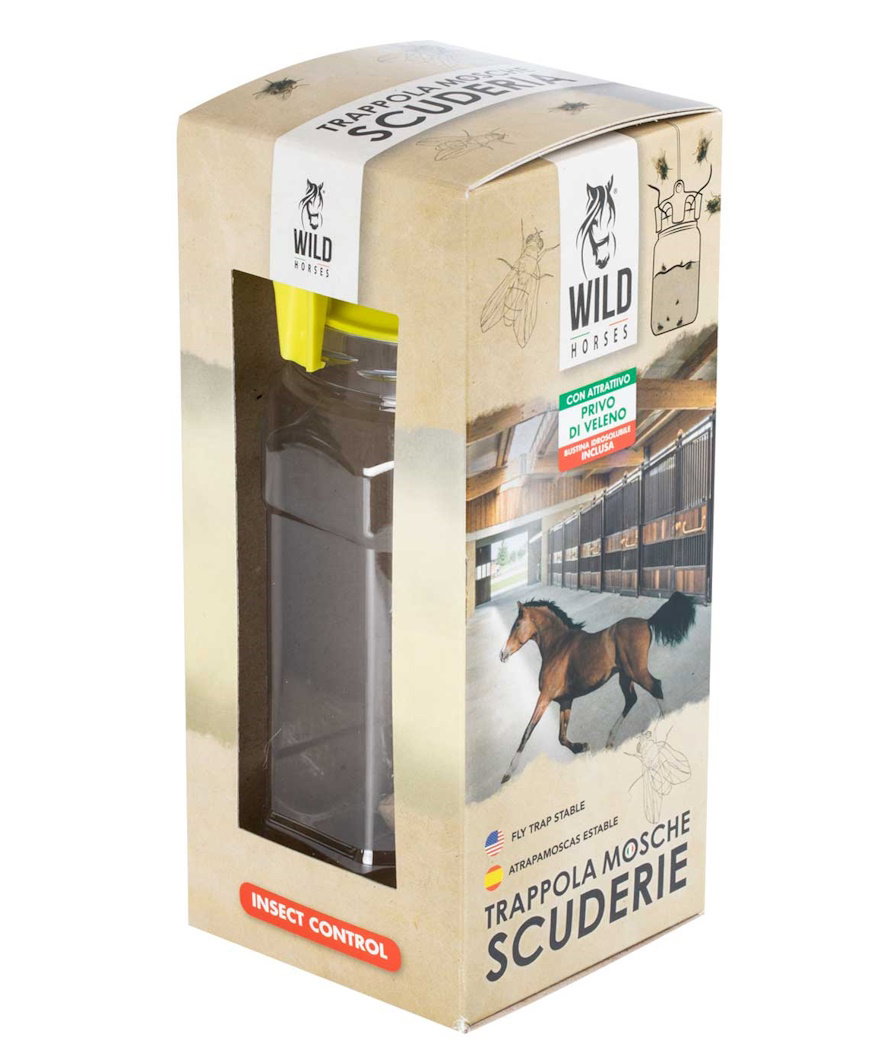 Trappola Per Mosche Con Esca Natuale Utilizzabile In Scuderia E Non Solo 750 Ml