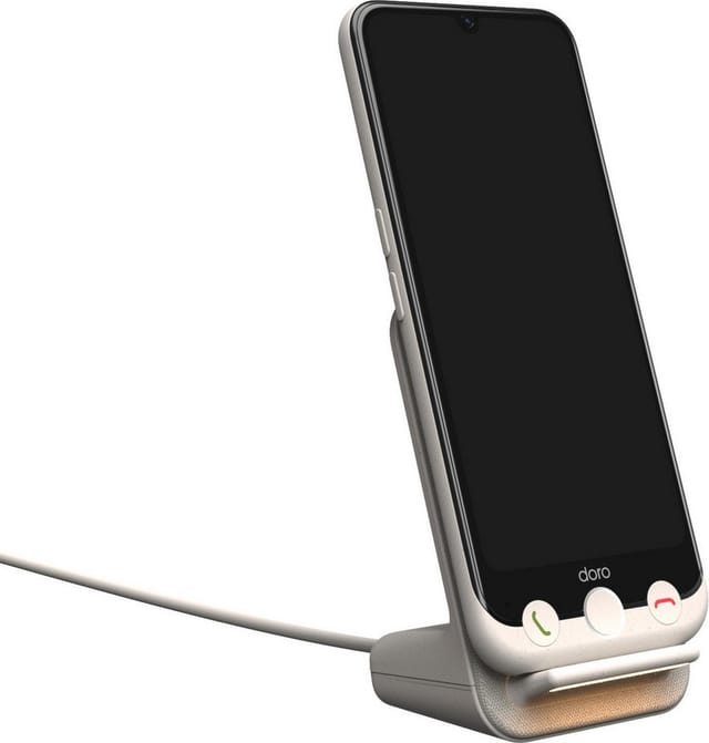 Doro Aurora Series Wireless Charger Stand - Bone
