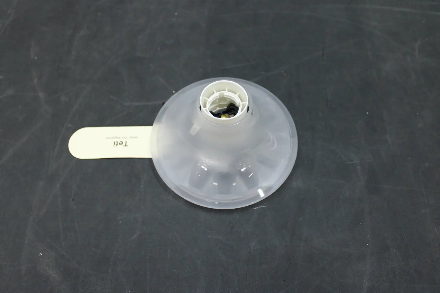 [neuwertig] B-ware Teti Wandleuchte Deckenlampe Wandlicht Deckenlicht E27 Transparent Leuchte 28 W