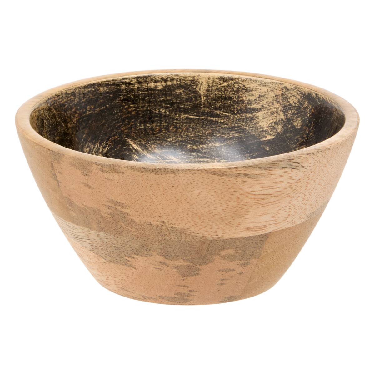 Zweifarbige Schale Aus Mangoholz „ava“, Durchmesser 12 Cm, Schwarz - Atmosphera Créateur D'Intérieur