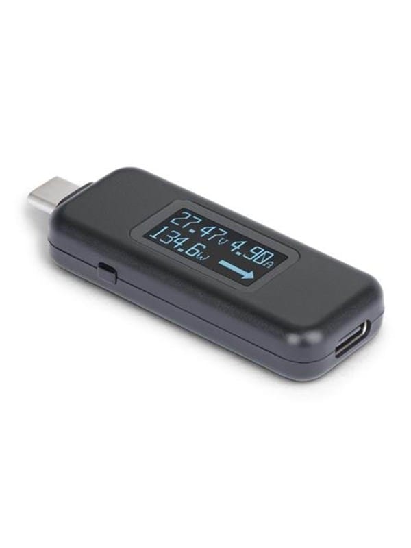 StarTech.com USB-C Power Tester Bi-Directional Digital Voltage/Current - USB-C power tester - digital multimeter bi-directional